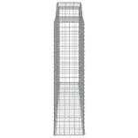 12 db íves horganyzott vas gabion kosár 300x50x180/200 cm