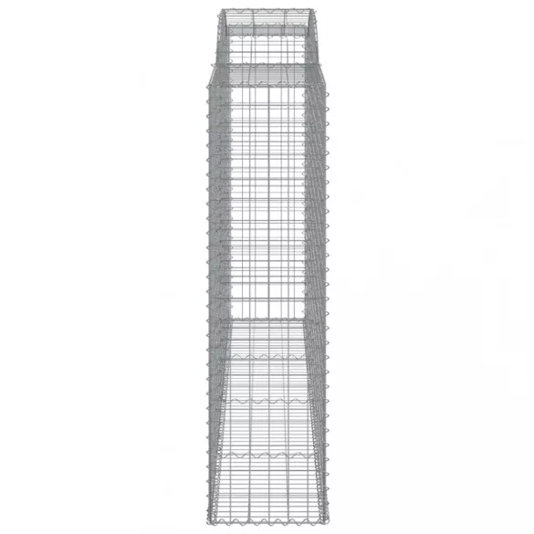 13 db íves horganyzott vas gabion kosár 300x50x180/200 cm