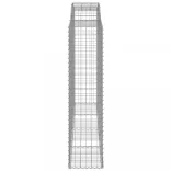 3 db íves horganyzott vas gabion kosár 300x50x200/220 cm