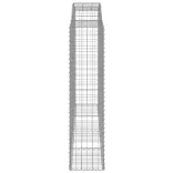 9 db íves horganyzott vas gabion kosár 300x50x200/220 cm