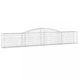 20 db íves horganyzott vas gabion kosár 400x30x60/80 cm
