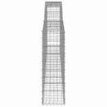 20 db íves horganyzott vas gabion kosár 400x30x100/120 cm