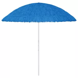 kék hawaii stílusú strandnapernyő 300 cm
