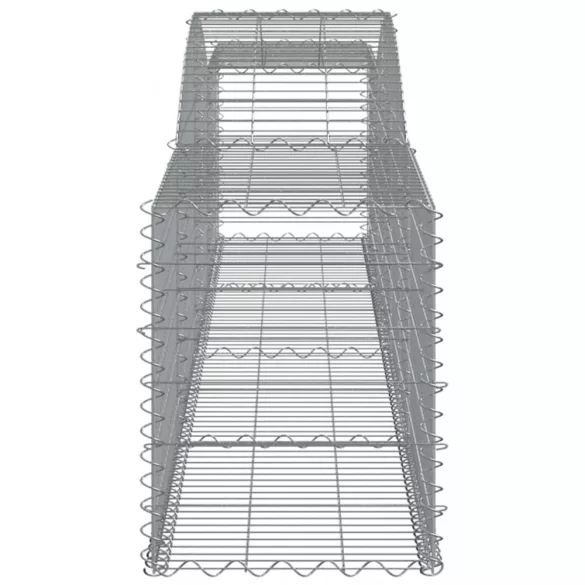 20 db íves horganyzott vas gabion kosár 400x50x60/80 cm
