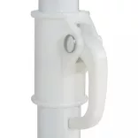 fehér hawaii stílusú strandnapernyő 180 cm