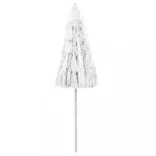 fehér hawaii stílusú strandnapernyő 240 cm
