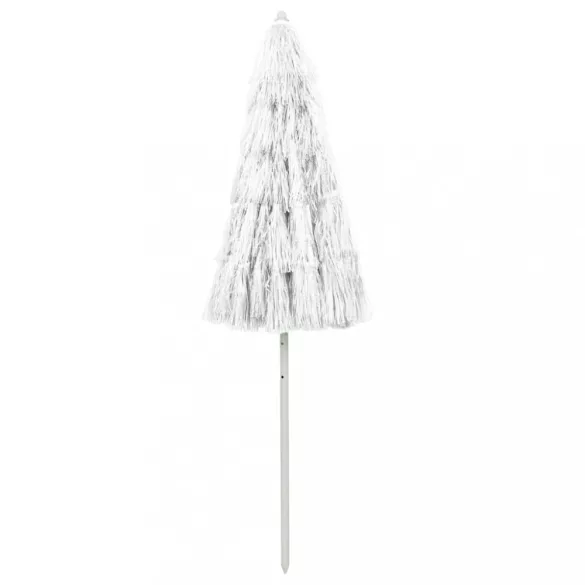 fehér hawaii stílusú strandnapernyő 240 cm