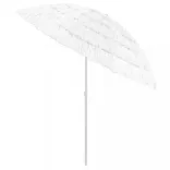 fehér hawaii stílusú strandnapernyő 240 cm