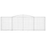 25 db íves horganyzott vas gabion kosár 400x50x120/140 cm