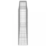3 db íves horganyzott vas gabion kosár 400x50x180/200 cm