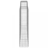 10 db íves horganyzott vas gabion kosár 400x50x200/220 cm