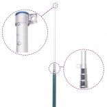 alumínium dán zászló és rúd 5,5 m