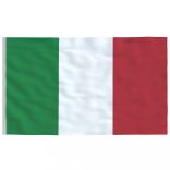 olasz alumínium zászló és rúd 5,5 m