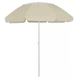 homoksárga strandnapernyő 300 cm