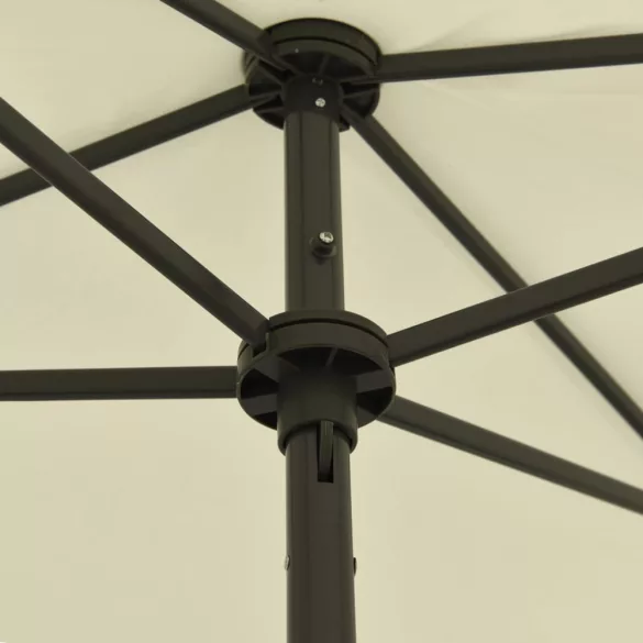 homoksárga strandnapernyő 180 x 120 cm