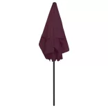 bordó strandnapernyő 180 x 120 cm