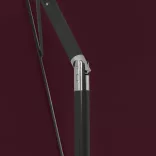 bordó strandnapernyő 180 x 120 cm