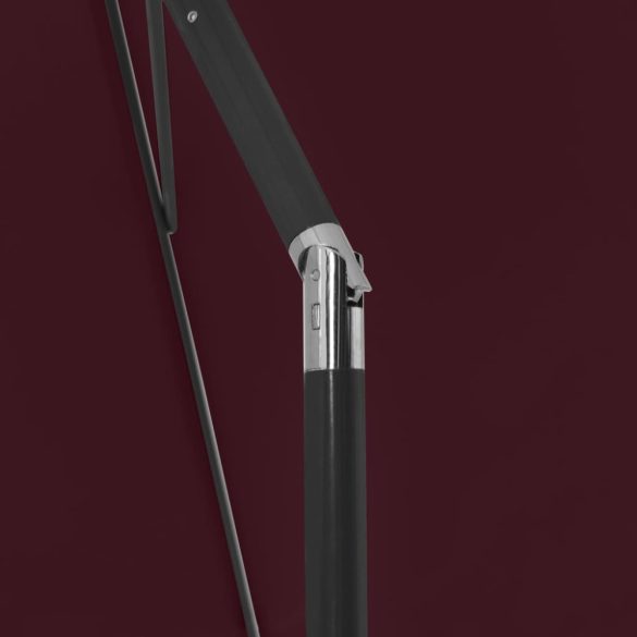 bordó strandnapernyő 180 x 120 cm