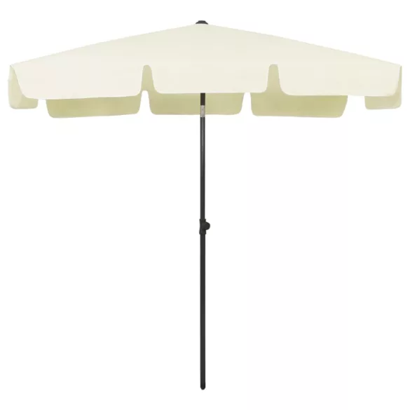 homoksárga strandnapernyő 200 x 125 cm