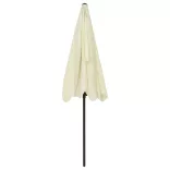 homoksárga strandnapernyő 200 x 125 cm