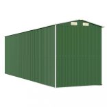 zöld horganyzott acél kerti fészer 192x606x223 cm