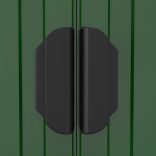 zöld horganyzott acél kerti fészer 192x689x223 cm