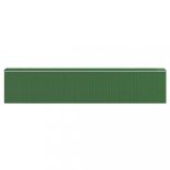 zöld horganyzott acél kerti fészer 192x938x223 cm