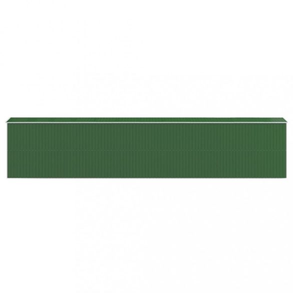 zöld horganyzott acél kerti fészer 192x1021x223 cm