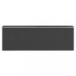 antracitszürke horganyzott acél kerti fészer 192 x 606 x 223 cm	