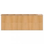 világosbarna horganyzott acél kerti fészer 192x523x223 cm