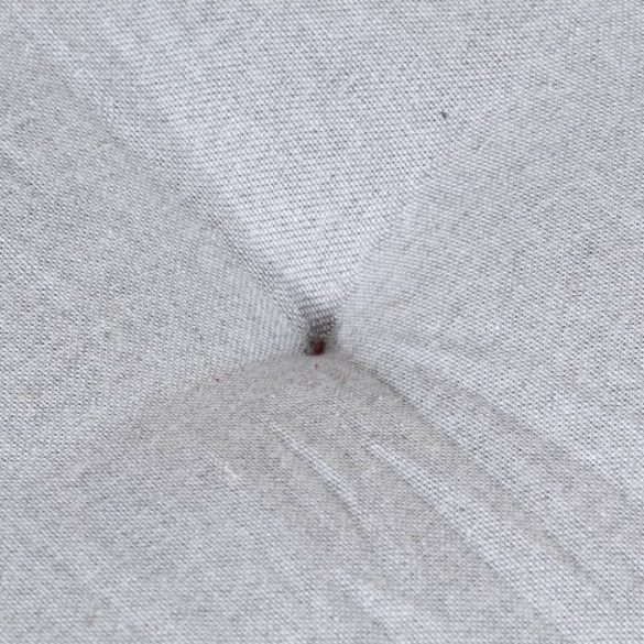 szürke raklapkanapé-párna 120 x 80 x 10 cm