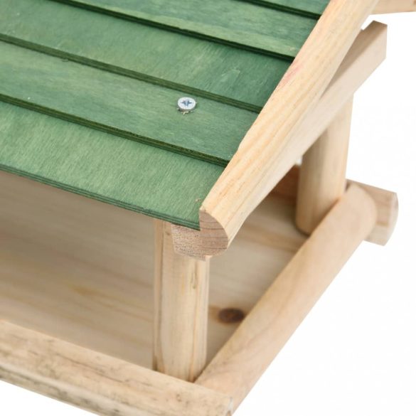 tömör fa madáretető 35 x 29,5 x 21 cm