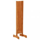 narancssárga tömör fenyőfa rácsos kerti kerítés 120 x 90 cm