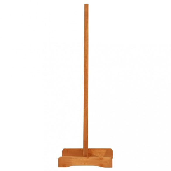 narancssárga tömör fenyőfa rácsos kerti kerítés 120 x 90 cm