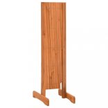 narancssárga tömör fenyőfa rácsos kerti kerítés 150 x 80 cm