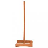 narancssárga tömör fenyőfa rácsos kerti kerítés 150 x 80 cm