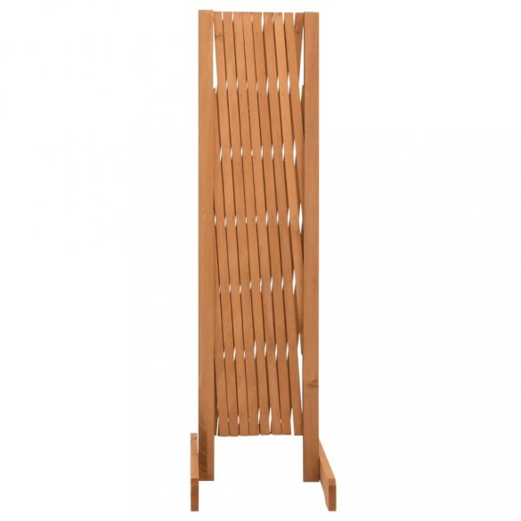 narancssárga tömör fenyőfa rácsos kerti kerítés 180 x 100 cm