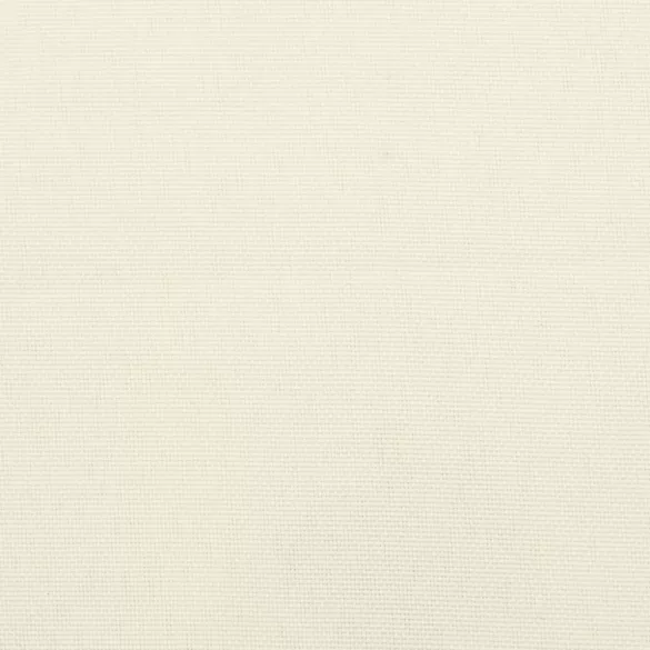 krémfehér oxford szövet kerti padpárna 200 x 50 x 7 cm