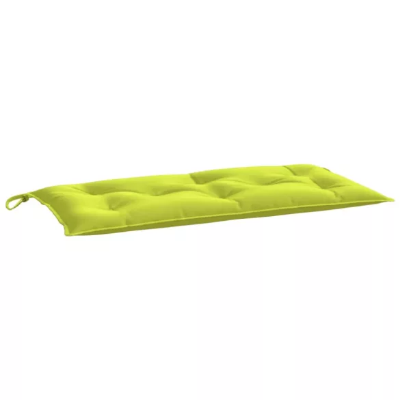 élénkzöld oxford szövet kerti pad párna 100 x (50+50) x 7 cm