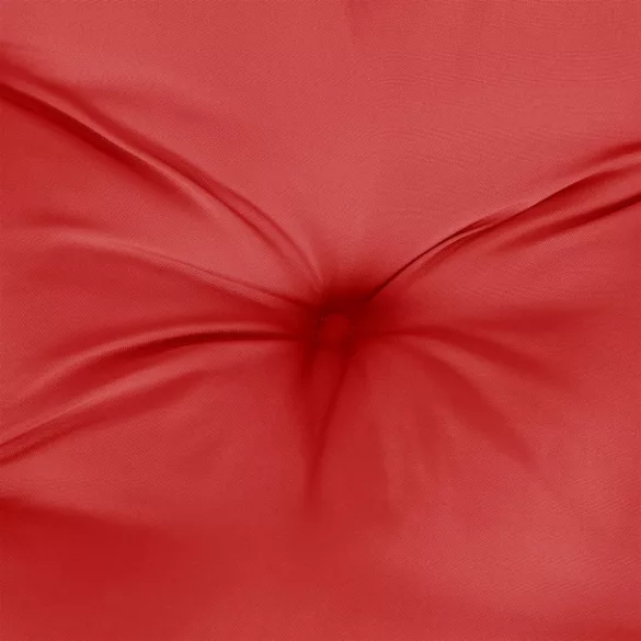 piros oxford szövet kerti padpárna 150 x (50+50) x 7 cm
