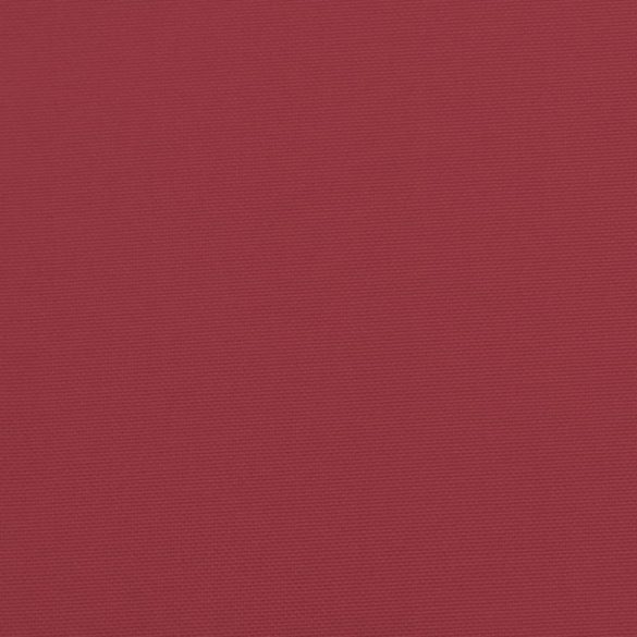 bordó oxford szövet kerti padpárna 180 x (50+50) x 7 cm