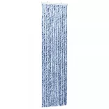 kék és fehér zsenília rovarfüggöny 56 x 200 cm