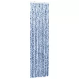 kék és fehér zsenília rovarfüggöny 90 x 200 cm