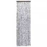 barna és bézs zsenília rovarfüggöny 90 x 200 cm