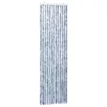 ezüstszínű zsenília rovarfüggöny 90 x 200 cm