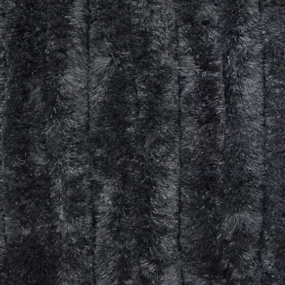 antracitszürke zsenília rovarfüggöny 56 x 200 cm