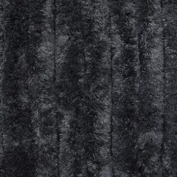 antracitszürke zsenília rovarfüggöny 90 x 200 cm