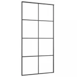 ESG üveg-alumínium tolóajtó fémszerelvény-szettel 102,5x205 cm