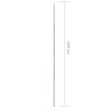 2 db horganyzott acél napvitorlaoszlop 200 cm