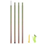 horganyzott acél napvitorlaoszlop 250 cm